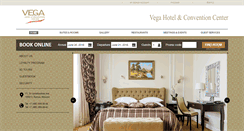 Desktop Screenshot of hotel-vega.com