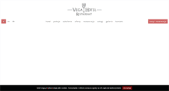 Desktop Screenshot of hotel-vega.pl